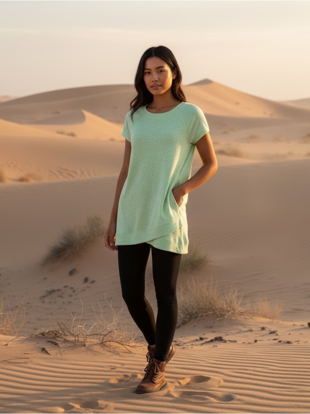 Ideology Mint Green Tunic